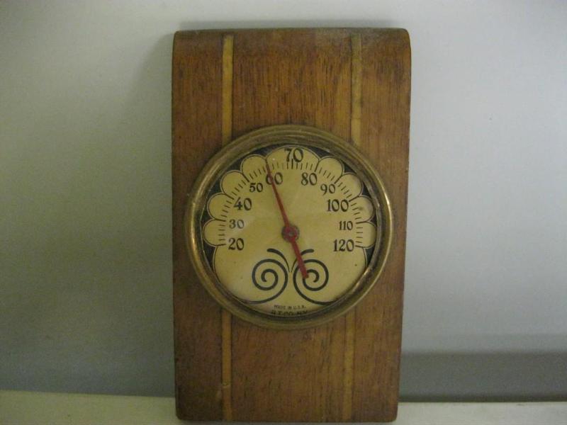 Vintage Wall Thermometer Made In Ne...