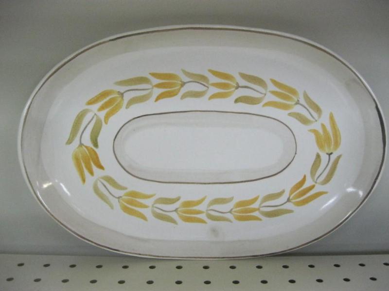Red Wing Hand Painted Platter - Has...