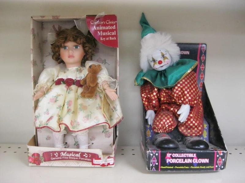 Pair Of New Dolls In Boxes...