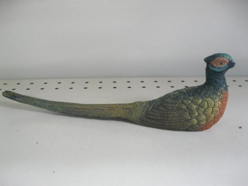 Heavy Cast Iron Metal Bird Missing ...