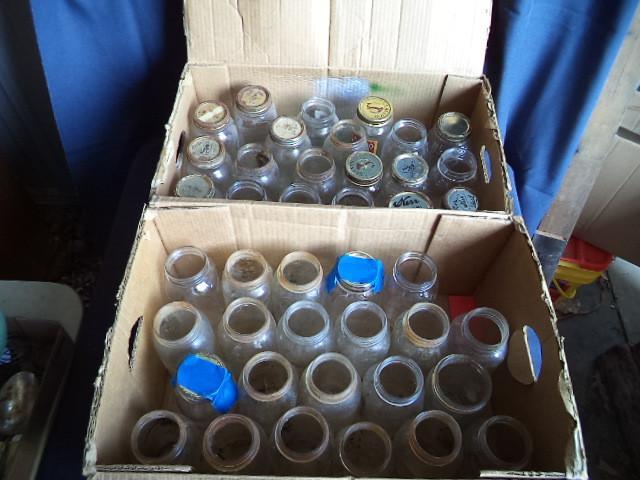 lot 23 image: 22 Quart Canning Jars