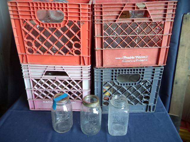 lot 24 image: 48 Quart Canning Jars