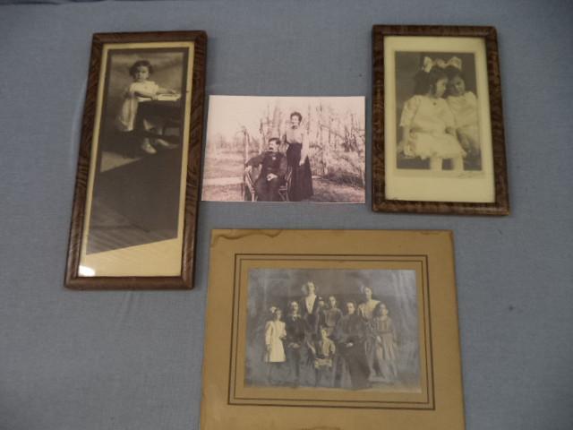 lot 78 image: Tin Type of Family
