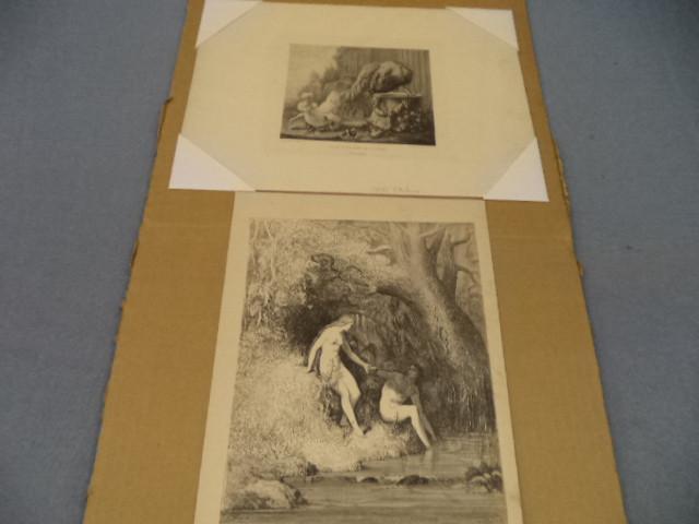 lot 88 image: 1875 Etching Original