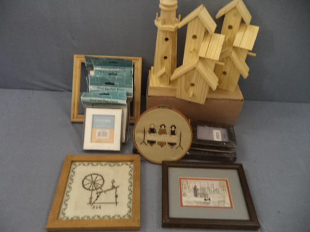 lot 89 image: Cross Stitch Framed
