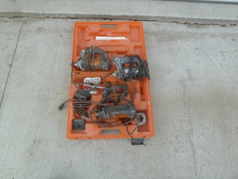 lot 29 image: Roto Zip set 3 Roto Zips for 1 pri...