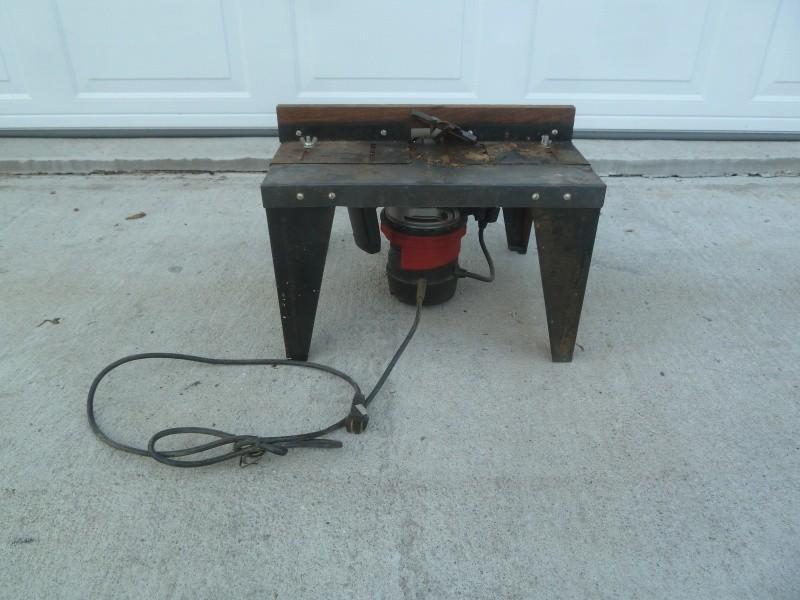 lot 43 image: Craftsmen Table Router 25,000 RPM ...