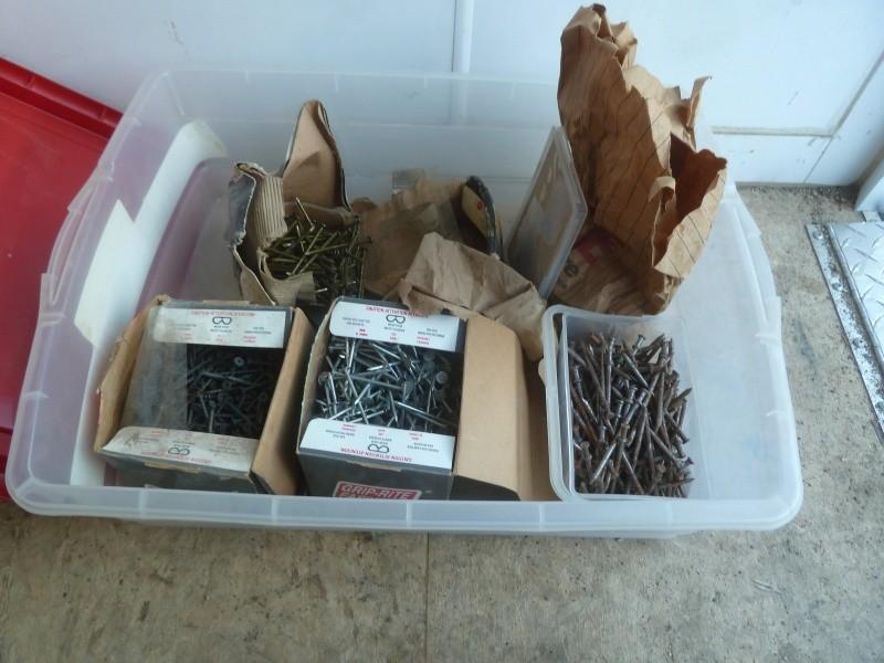 lot 62 image: Duplex Nails, Roofing Nails, Sheet ...