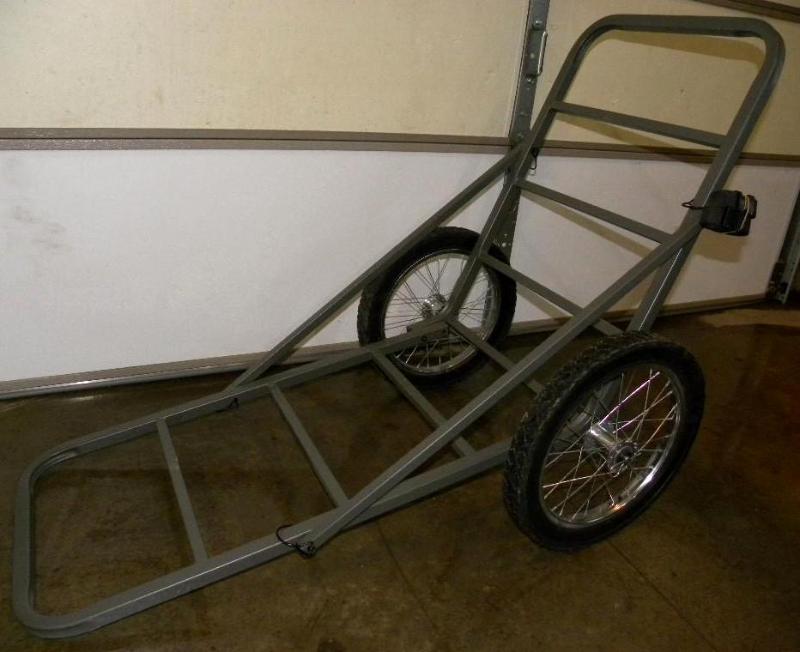 Aluminum Deer Cart, 13&quot solid ...