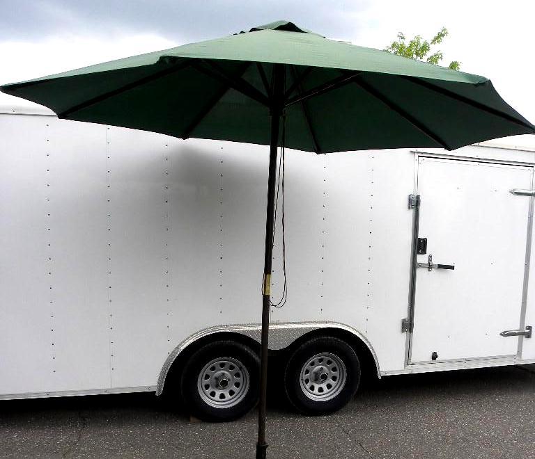 9-ft&nbsp Market Umbrella, hunter ...