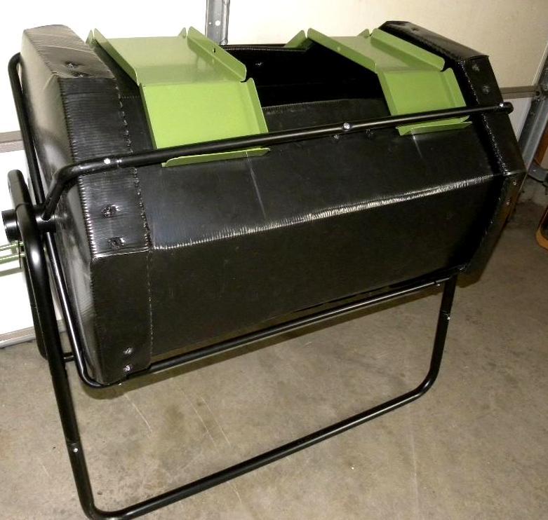 Compost Tumbler, heavy duty steel f...