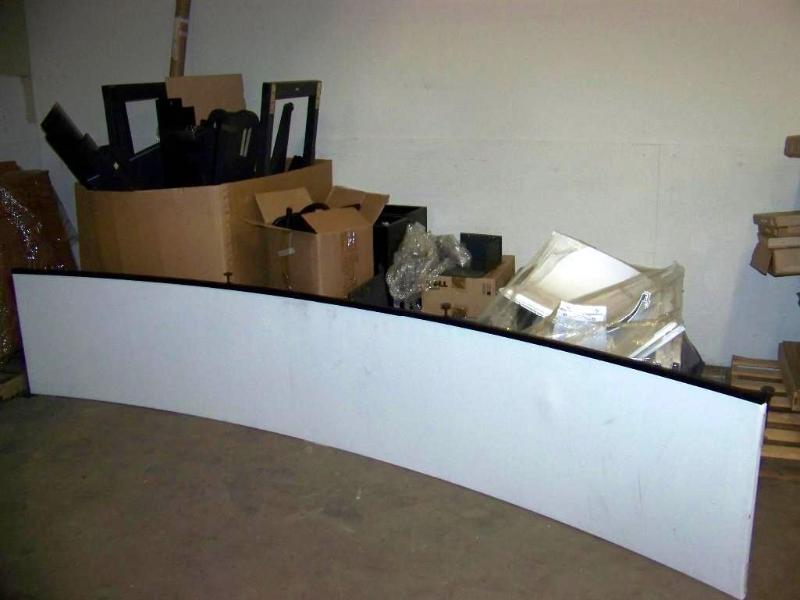lot 108 image: Miscellaneous Parts of Cisco Telepresence Conferencing Furniture and Frame