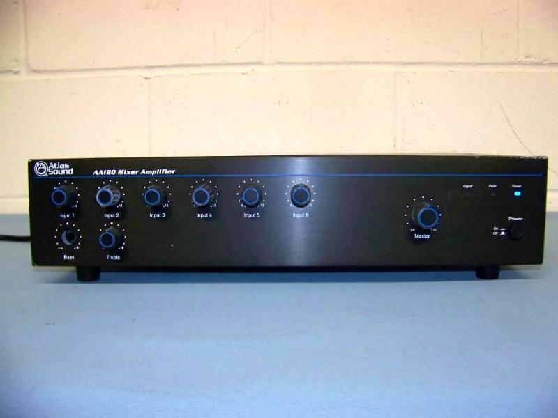 lot 20 image: Atlas Sound, AA120, Mixer Amplifier