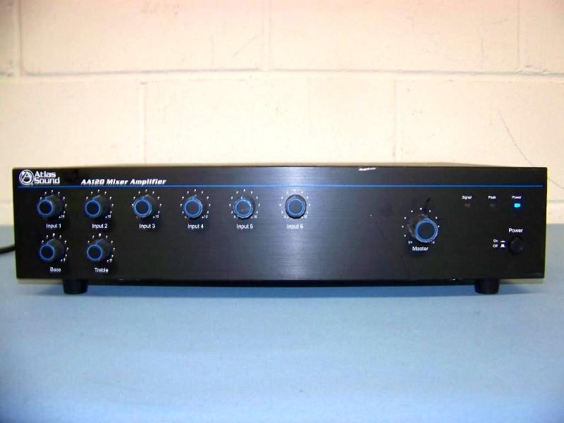 lot 21 image: Atlas Sound, AA120, Mixer Amplifier