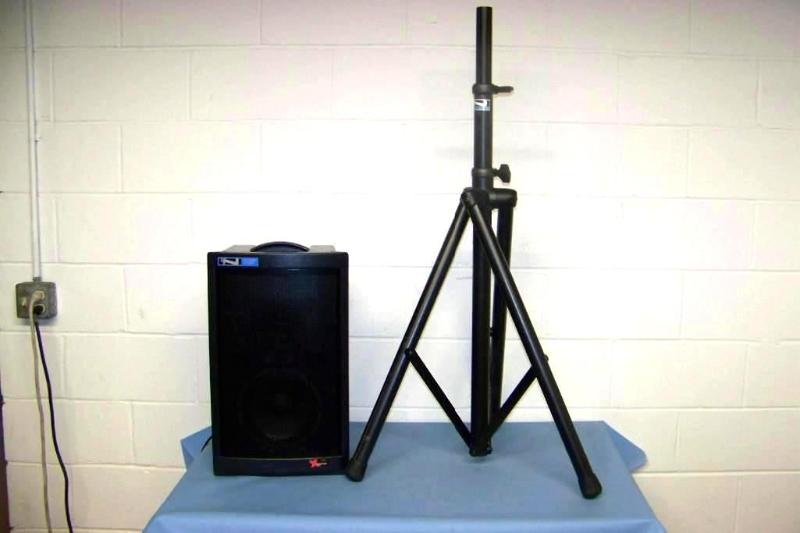 lot 22 image: Anchor, Liberty Extreme, PA Loudspeaker and Tripod Stand