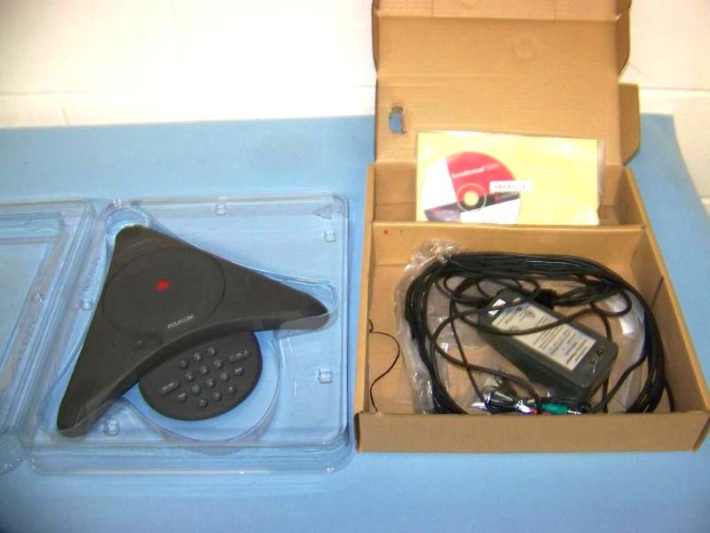 lot 24 image: Polycom, SoundStation, Conference Telephone  Phone