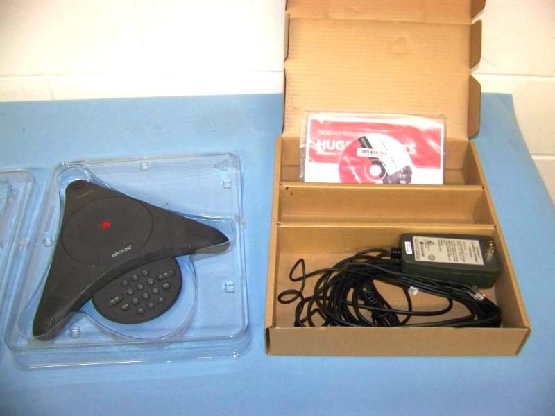 lot 25 image: Polycom, SoundStation EX, Conference Telephone  Phone