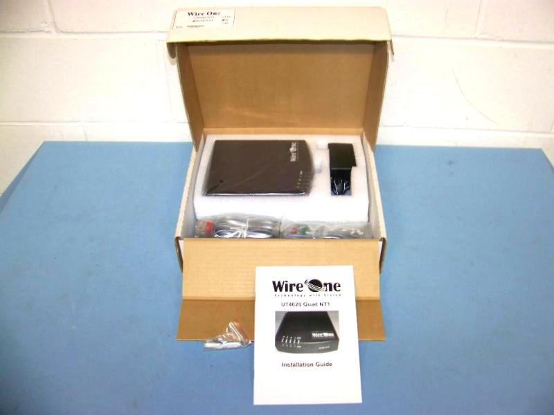 lot 47 image: WireOne, Quad NTi, ISDN Network Termination Device