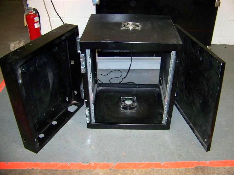 lot 48 image: Hoffman, Component  Equipment Rack