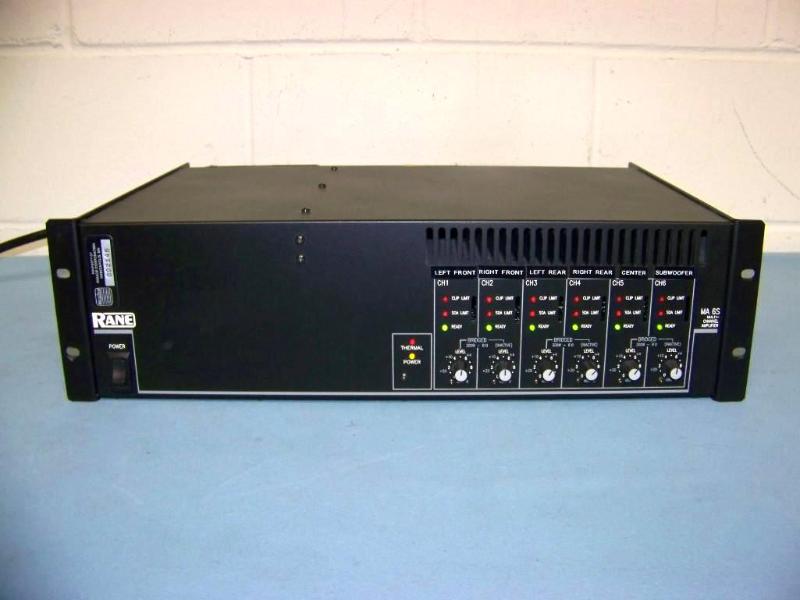 lot 54 image: Rane, Multi-Channel, Power Amplifier  Amp