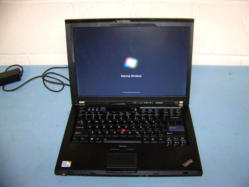 lot 57 image: IBM, ThinkPad, T400 Laptop