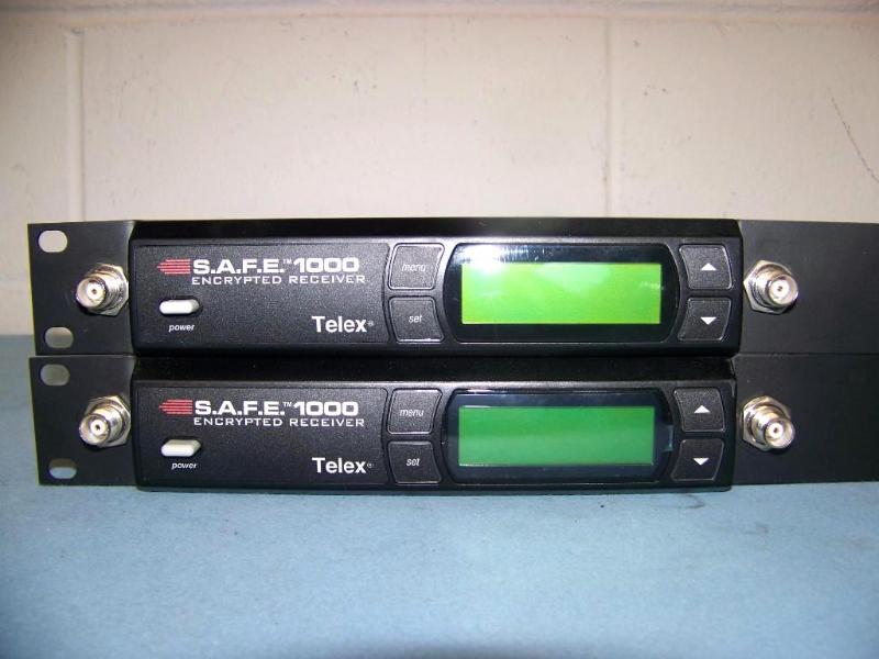 lot 75 image: (2) Telex, Encrypted Receivers