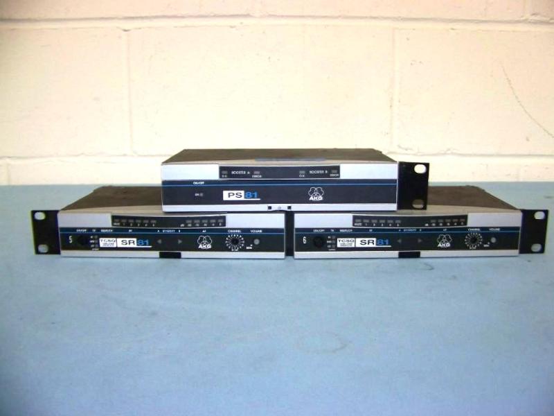 lot 84 image: (3) EKG, Wireless Receivers
