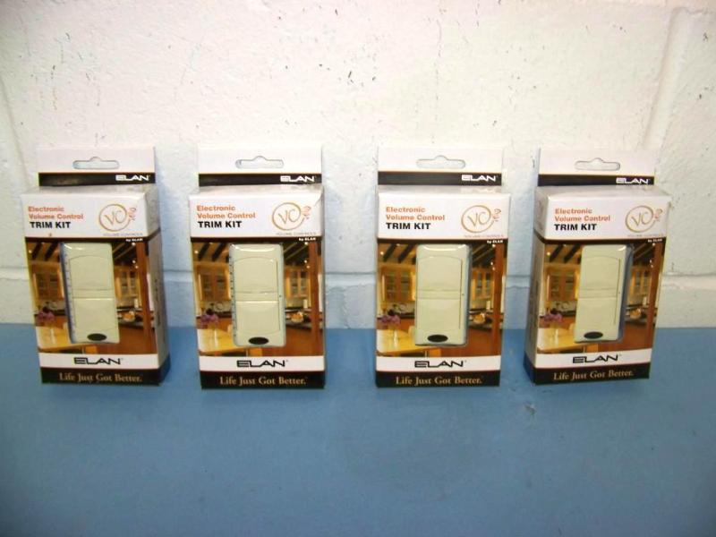 lot 97 image: (4) Elan, Electronic Volume Control Trim Kits