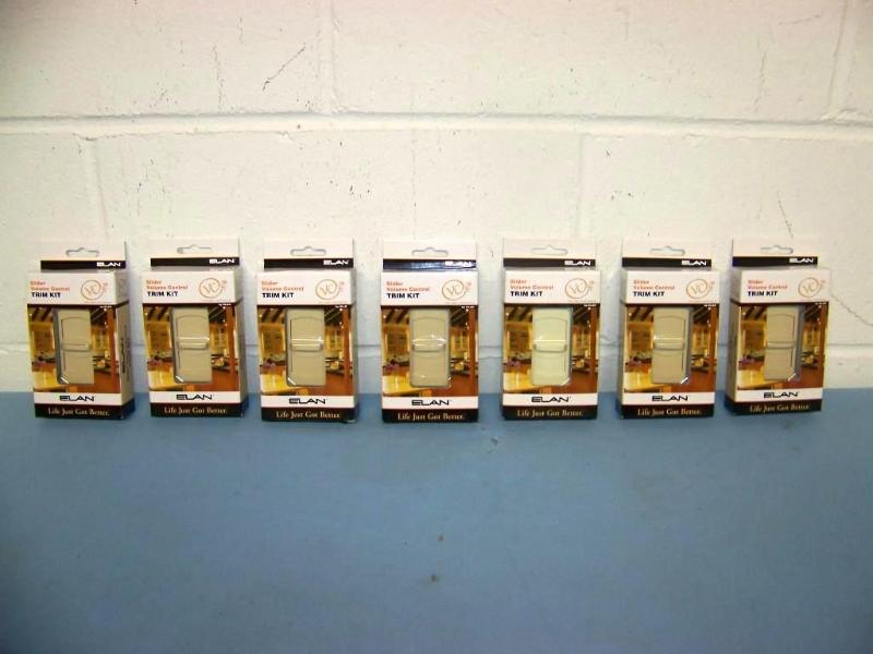 lot 98 image: (7) Elan, Slider Volume Control Trim Kits
