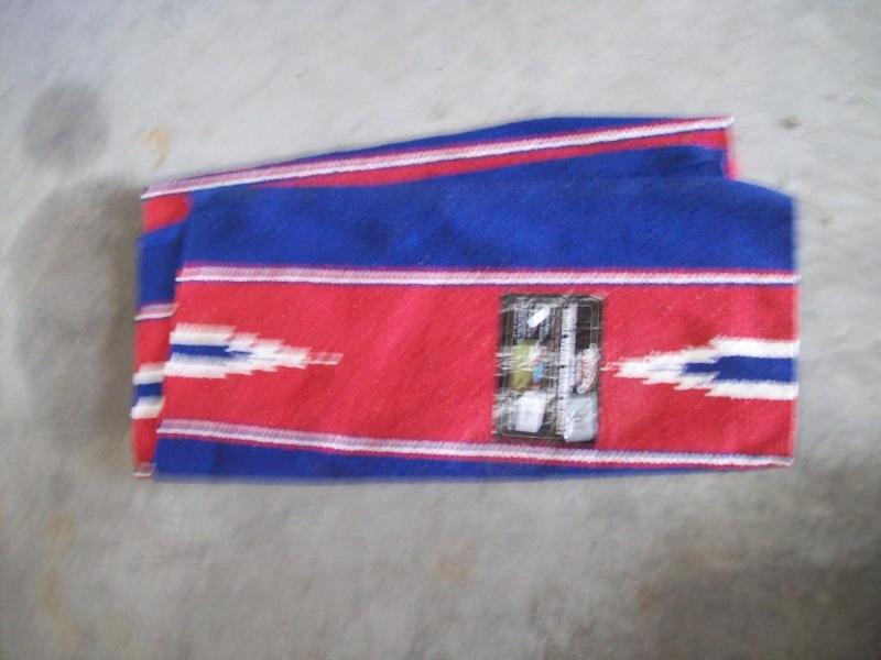 Saddle blanket item 10...