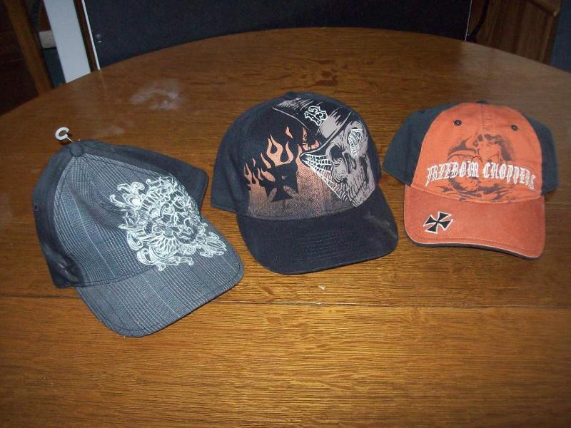 Mens Baseball hats -(3) item 36...