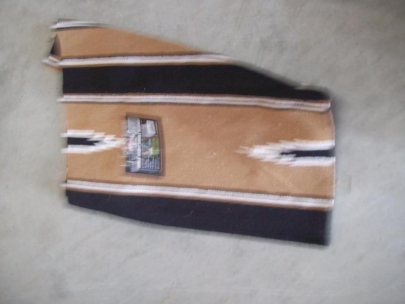 Single weave saddle blanket item 7...