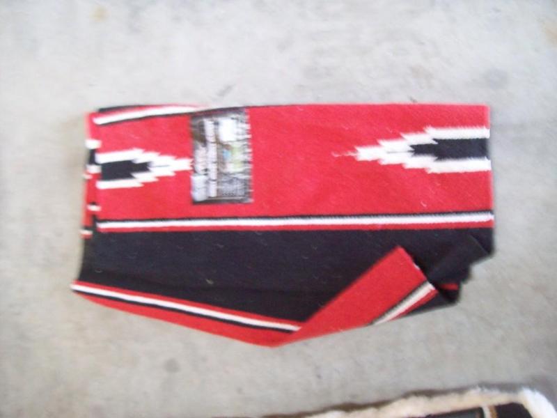 Saddle blanket item 9...