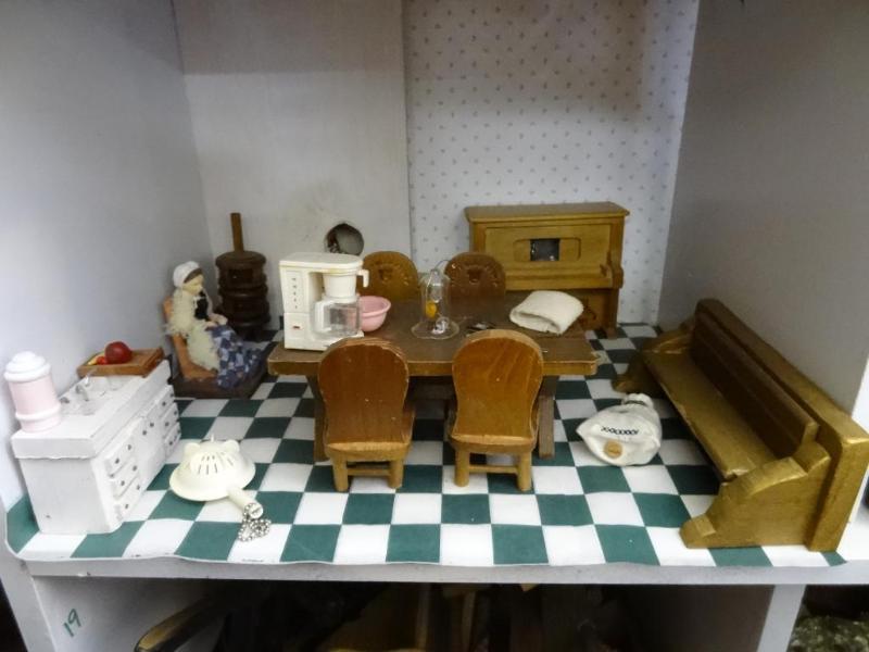 Kitchen Setup with Wood Items...
