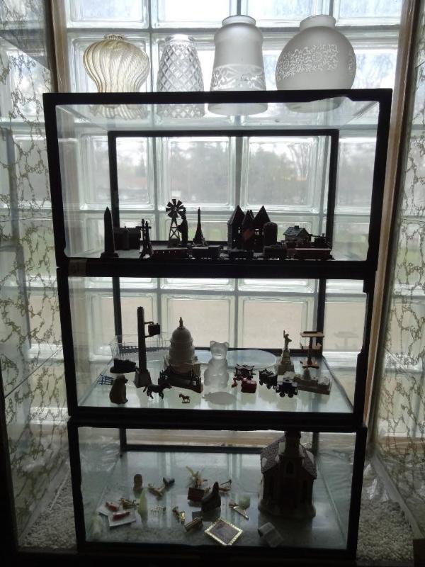 3 Aquariums with Misc. Items Churc...
