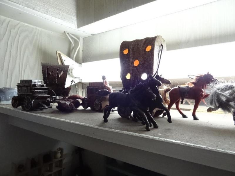 Western Display with Several Covere...