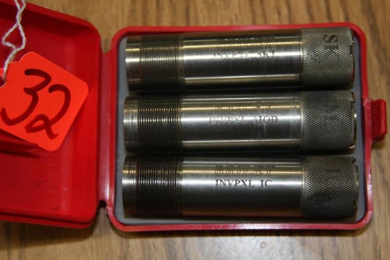 lot 32 image: Briley Choke Tubes. Skeet, Improved...