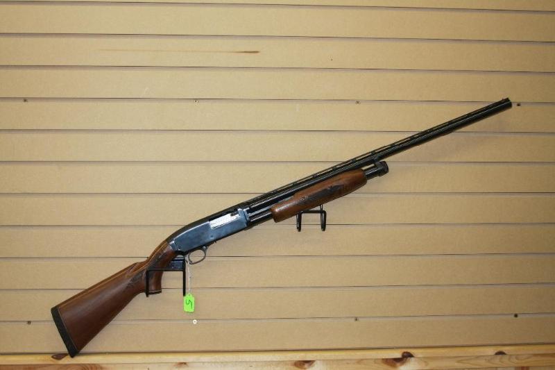 lot 5 image: Marlin 120 12 GA pump, modified bar...