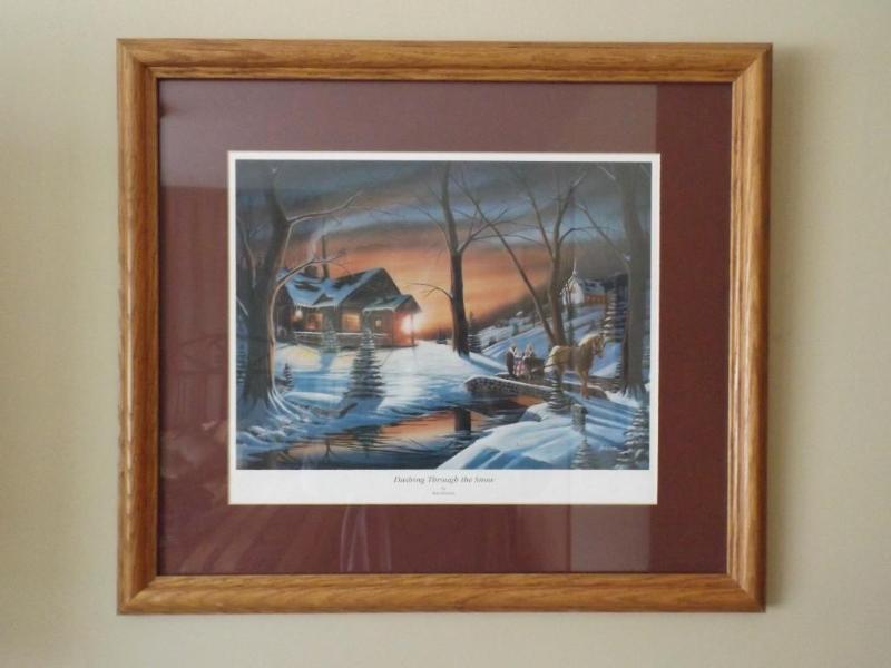lot 8 image: &quotDashing Through the Snow"...
