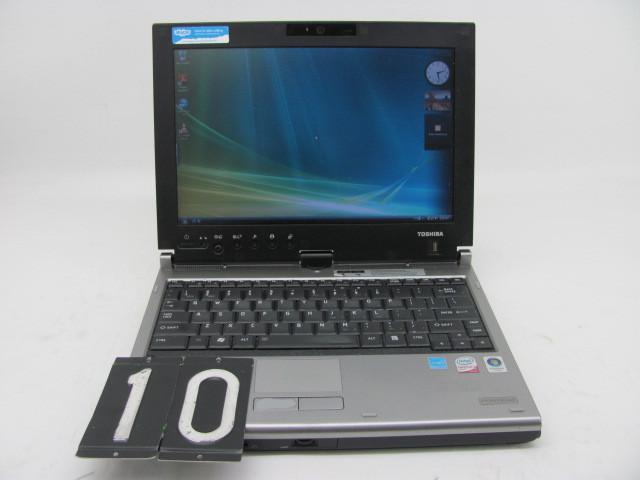 lot 10 image: Toshiba portege M750 notebook pc. T...