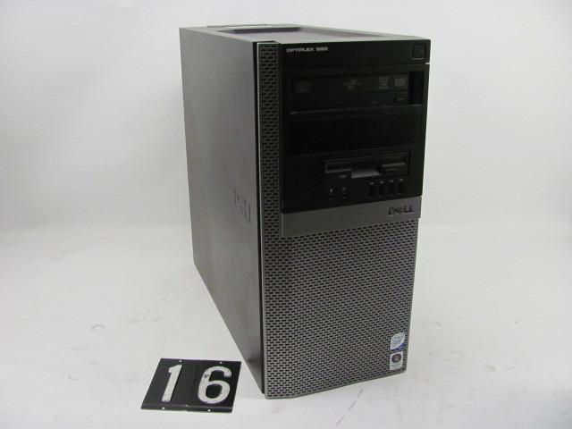 lot 16 image: Dell optiplex 960 desktop computer....