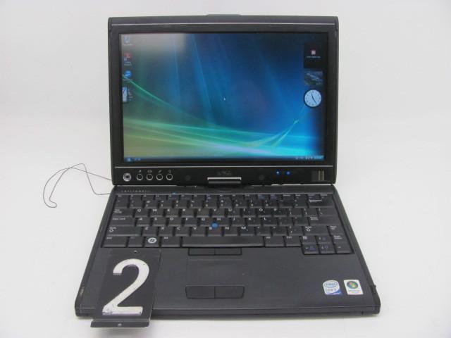 lot 2 image: Dell latitude XT notebook pc. This ...