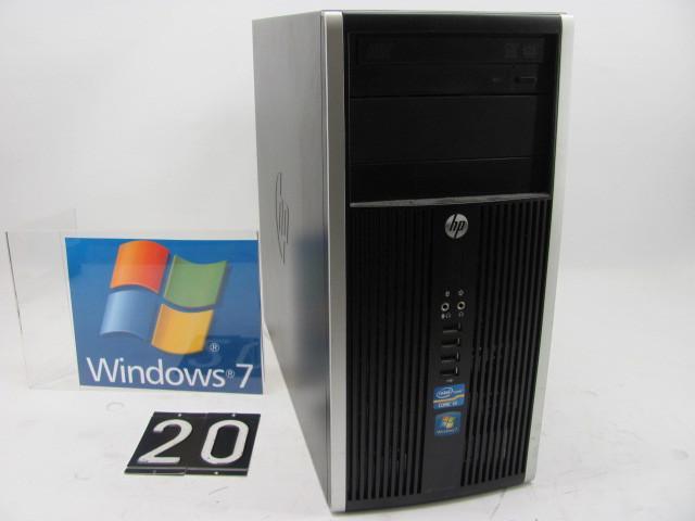 lot 20 image: HP 6200 pro desktop computer. This ...