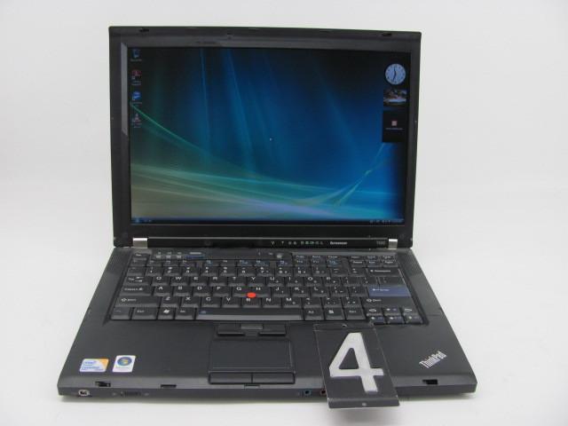 lot 4 image: Lenovo thinkpad T400 laptop compute...