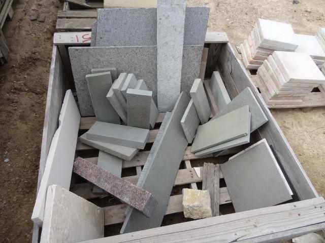 Granite and bluestone cutoffs...