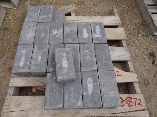 Holland charcoal pavers 4 x 8. 15.2...