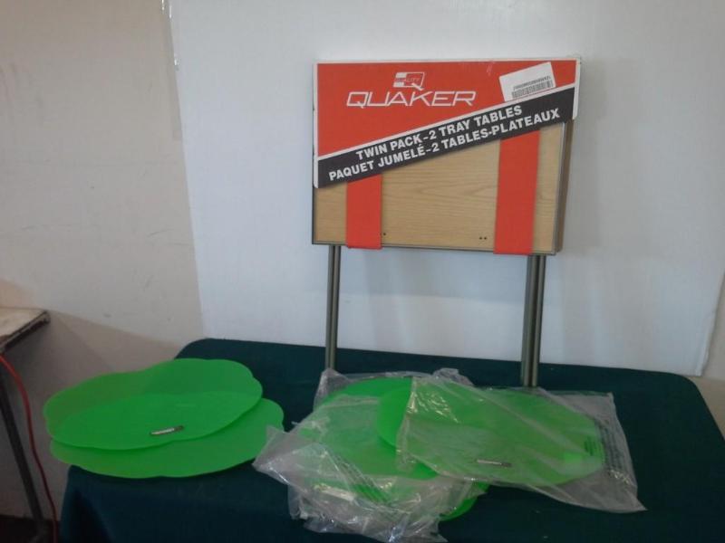 lot 111 image: Tray Tables And Place Mats