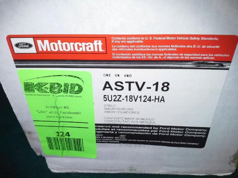 lot 124 image: Motorcraft Strut