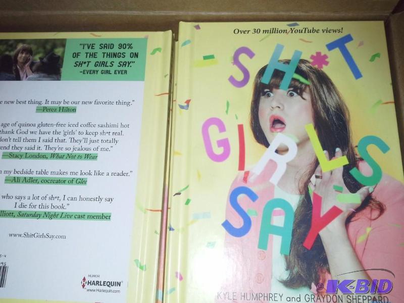 lot 146 image: ShT Girls Say Hardcover Book