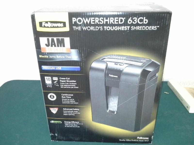 lot 150 image: Fellowes Powershred 63Cb